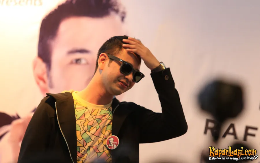 Raffi minta maaf dengan tulus gara-gara pernyataannya tentang wartawan © KapanLagi.com®/Agus Apriyanto