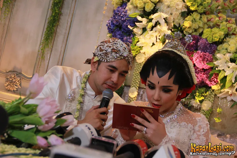 Raffi dan Nagita ©KapanLagi.com/Agus Apriyanto