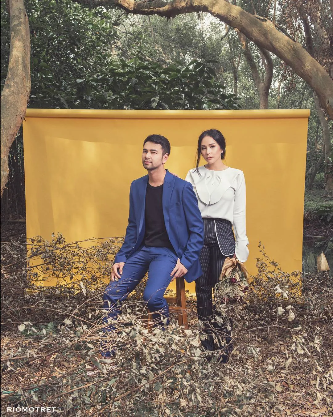 Raffi Ahmad dan Nagita Slavina merupakan pasangan seleb tanah air yang sering disorot. /©instagram.com/riomotret