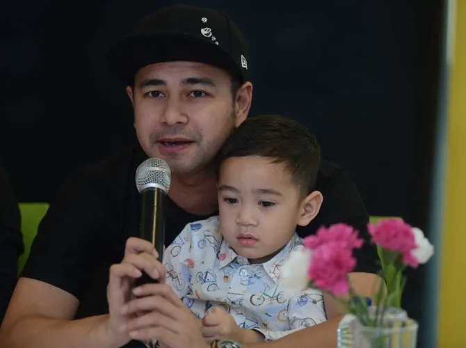Raffi Ahmad akan beradu akting dengan Nagita Slavina dalam film horor terbarunya. © KapanLagi.com/Bayu Herdianto