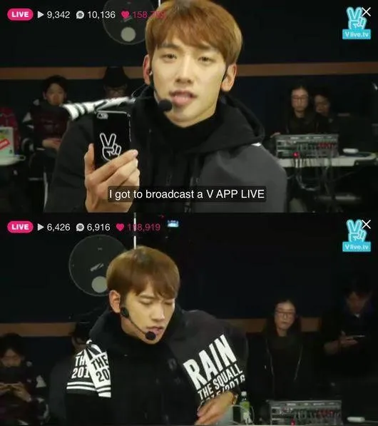 Rain yang mengaku nggak oplas, dan merasa sampai sekarang masih nggak ganteng. ©naver.co.kr