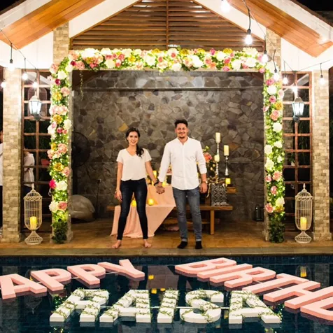 Raisa terima kado yang sangat romantis dari Keenan Pearce @Instagram.com Raisa6690