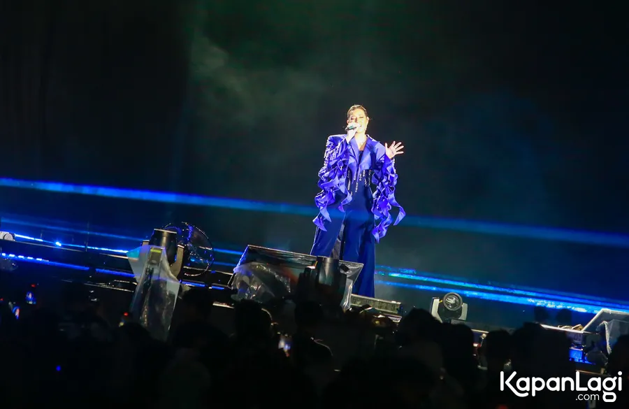 Konser Raisa di GBK (25/2) © KapanLagi.com/Muhammad Akrom Sukarya