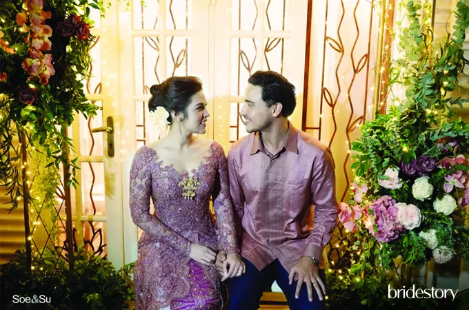 Raisa dan Hamish saat pertunangan © Bridestory