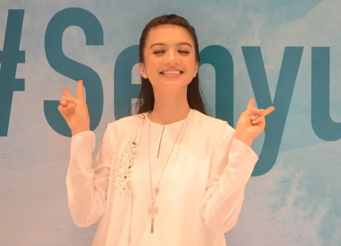 Tips kurus saat berpuasa ala Raline Shah © KapanLagi.com/Bayu Herdianto