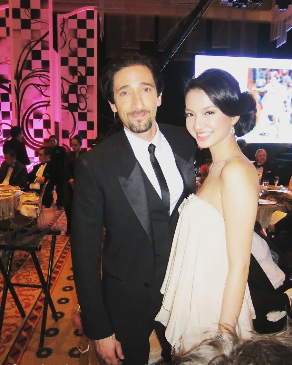 Acara dinner dan galang dana bersama Adrien Brody © instagram.com/ralineshah