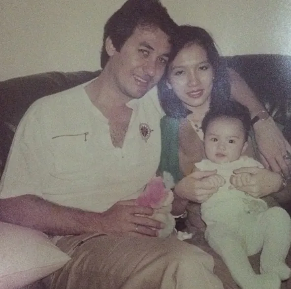 Begini wajah Raline saat masih bayi ©instagram/raline_shah