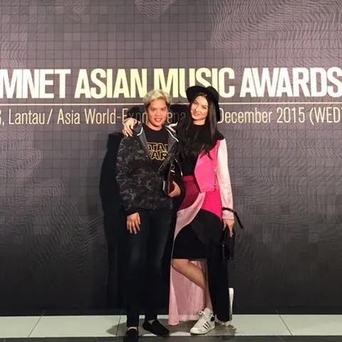 Raline Shah yang datang menonton langsung MAMA 2015 di Hong Kong. ©Instagram/Raline_shah