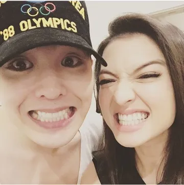 Selfie super unyu Raline dan GD © instagram/raline_shah