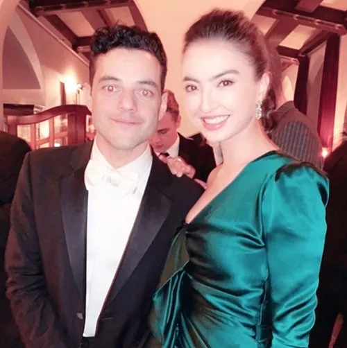Rami Malek dan Raline Shah © instagram.com/ralineshah