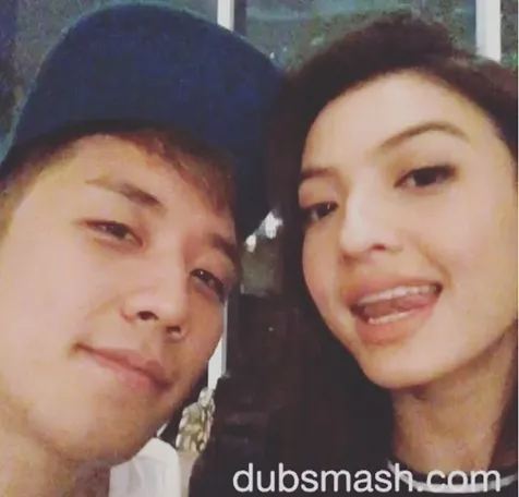 Momen Raline dan Seungri lakukan dubsmash. ©instagram/raline_shah