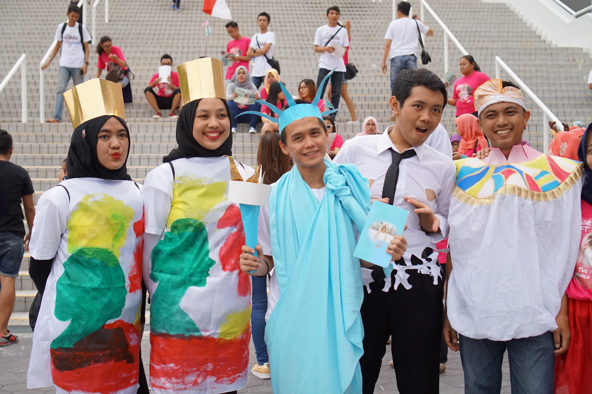 Rama Mahardika dkk yang tampil all out ©KapanLagi.com