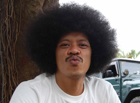 Gogon 7 Selebriti Pria Indonesia Dengan Rambut  Unik 