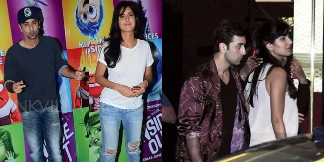 Dua kali sudah Ranbir dan Katrina kepergok hang out bareng, kencan? @pinkvilla.com
