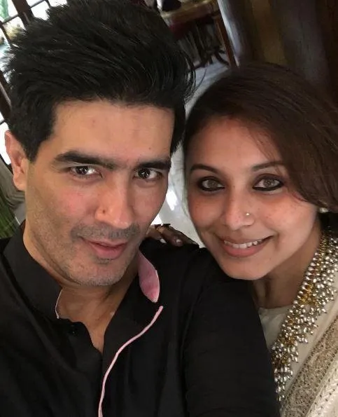 Rani rayakan Ganpati bareng Manish ©instagram/manishmalhotra