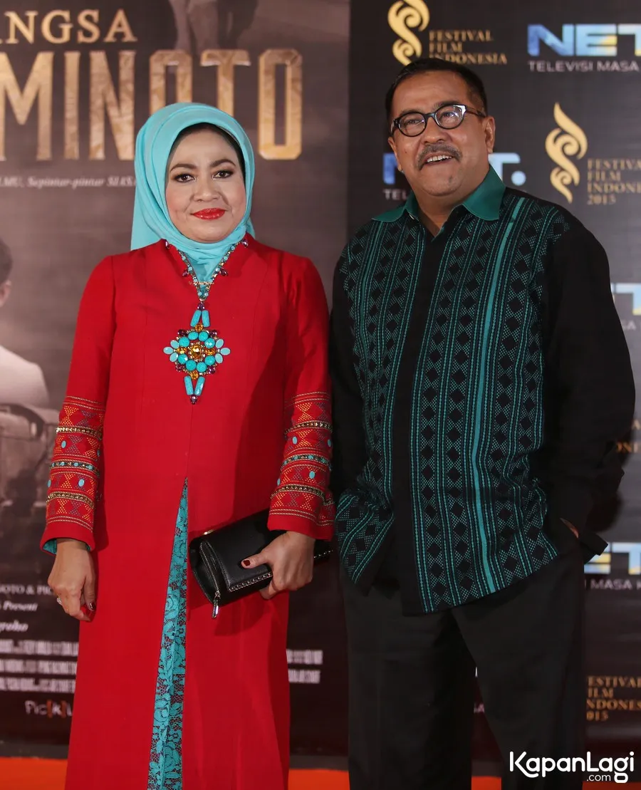 Rano Karno didampingi istri saat dirawat © KapanLagi.com®/Budy Santoso