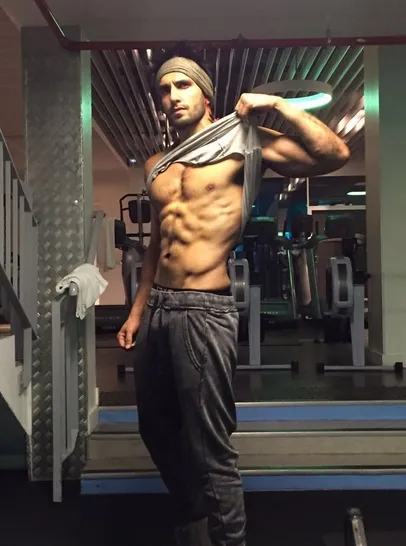 Ranveer Singh justru teringat Nutella kala posting foto ini ©instagram/ranveersingh