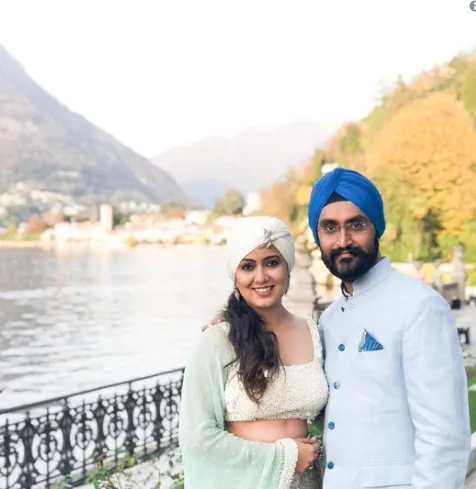 Harshdeep Kaur di lokasi pernikahan Deepika ©pinkvilla