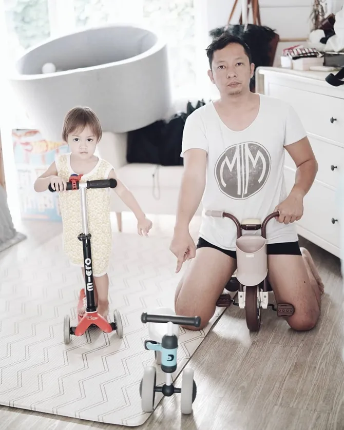 Ringgo dan Bjorka rindu Sabai © instagram.com/ringgoagus