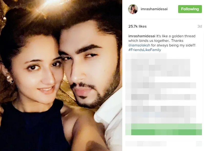 Rashami bantah pacaran dengan Laksh ©instagram/imrashamidesai