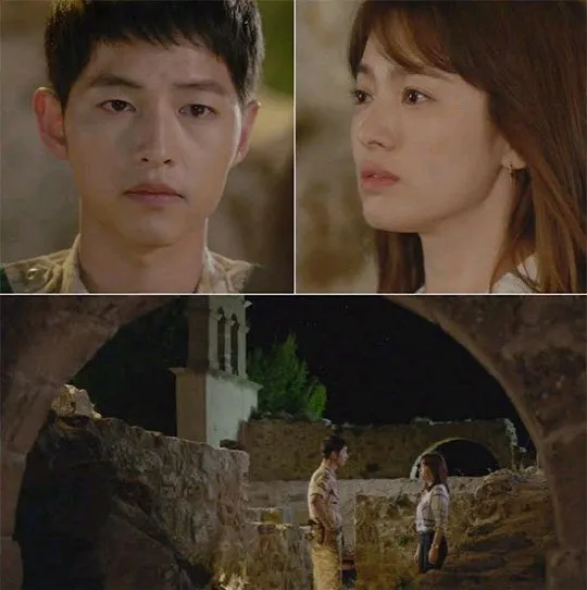 Descendants of the Sun tetap merajai rating Rabu malam (9/3). © hancinema.net