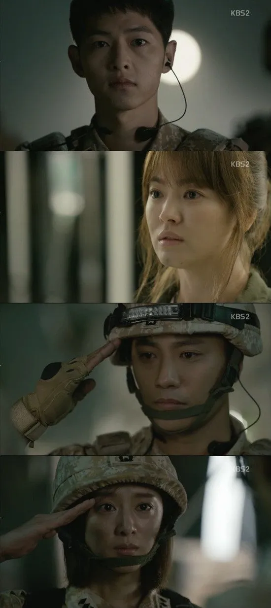 Descandants of the Sun tetap merajai rating. © hancinema.net