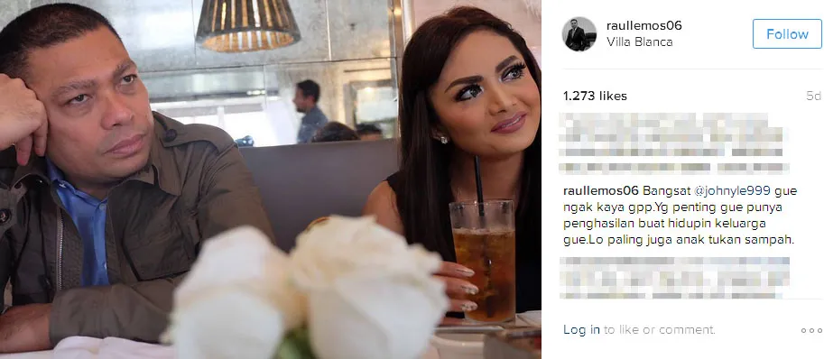 Raul Lemos balas komentar pedas haters © Instagram.com/raullemos06