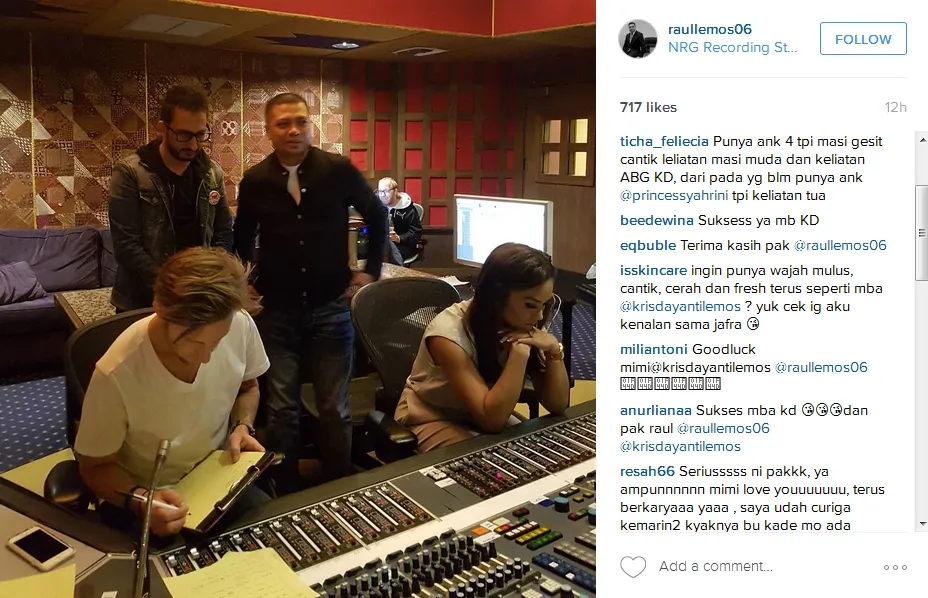 KD siap go internasional © Instagram/raullemos06