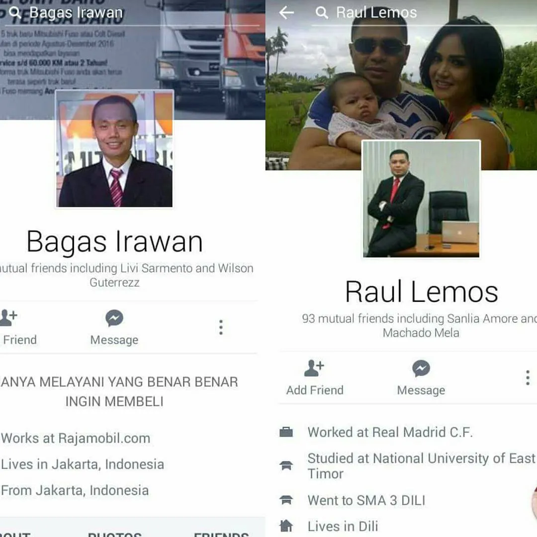 Nama Raul dipakai oknum tak bertanggung jawab © Instagram/raullemos
