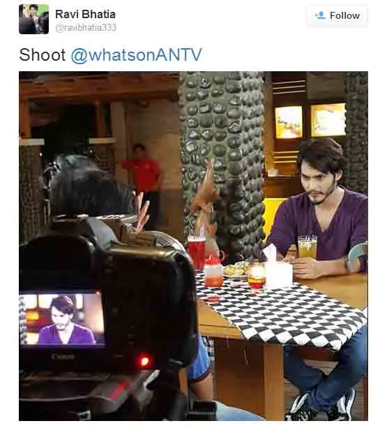 Wajah serius Ravi benar-benar bikin gemas! ©twitter/ravibhatia333
