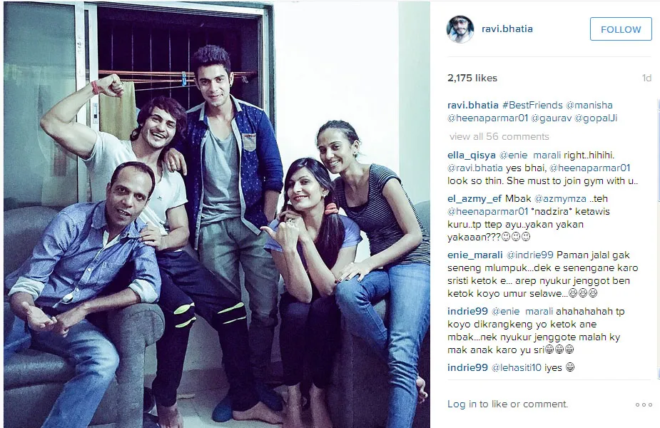Ini dia dua aktris itu, yakni Manisha Yadav dan Heena Parmar @instagram.com/ravi.bhatia