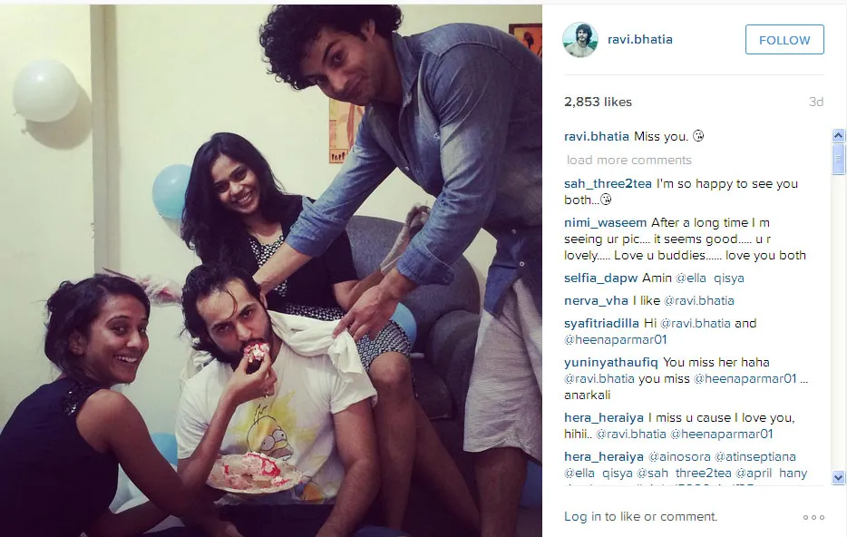 Ravi Bhatia sudah kangen dengan orang terdekatnya meski baru 10 hari berada di Jakarta © Instagram.com/ravi.bhatia