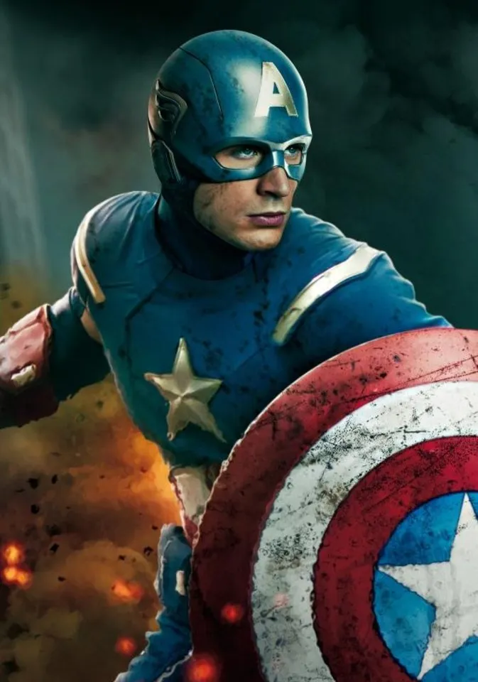 Ini dia Captain America, sosok superhero yang jadi idola Ravi Bhatia @comicvine.com