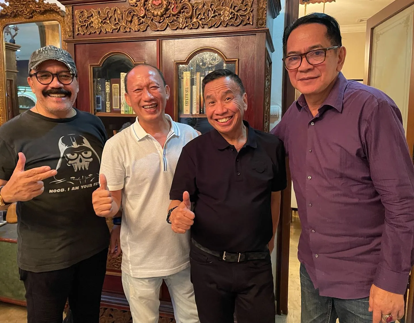 Para Aktor Senior Saat Berkumpul (Credit: Instagram/raysahetapy/pksdw)