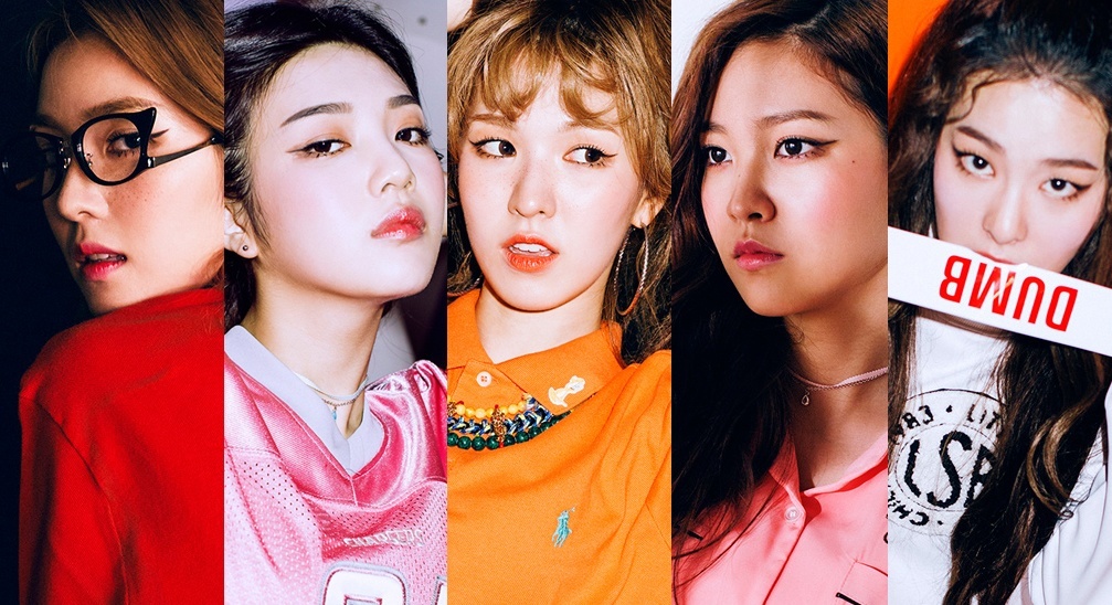 Joy sempat dibuat inder karena kecantikan Irene. ©koreaboo.com