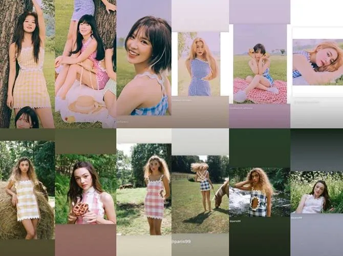 Red Velvet dan desain Paris 99 © Istimewa