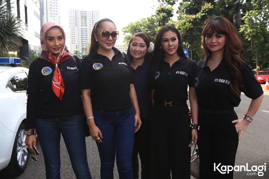 Anggota HAMI datangi Polda Metro Jaya © KapanLagi.com®/Budy Santoso