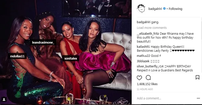 (credit: instagram.com/badgalriri)