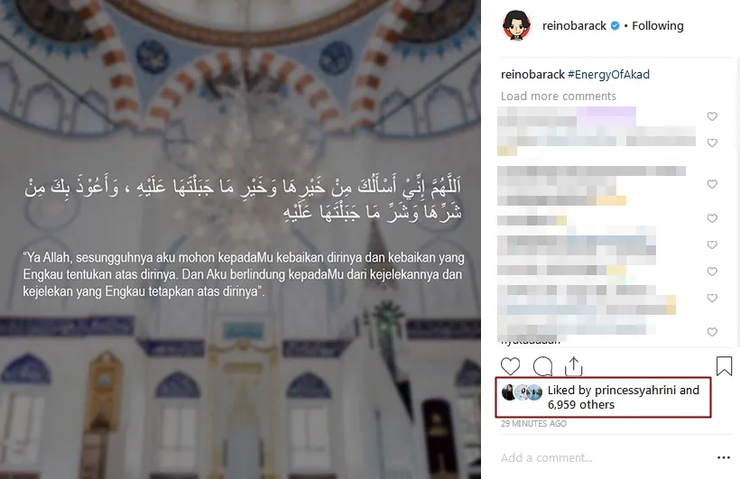 Instagram © reinobarack