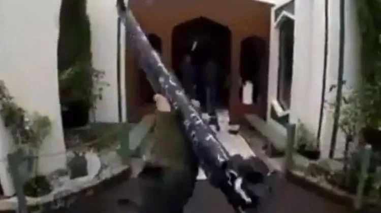 Rekaman penembakan di Selandia Baru © Newshub
