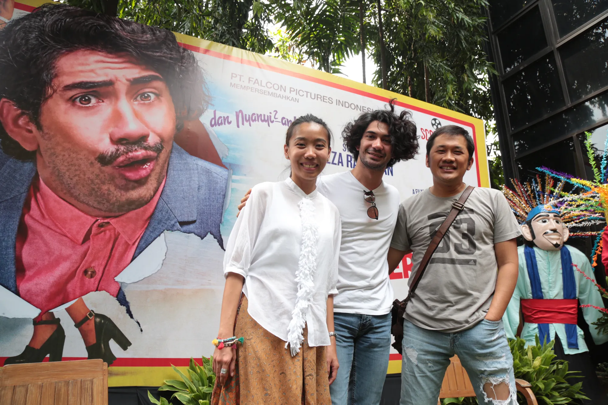 Frederica selaku produser mengatakan, Reza adalah one in a million © KapanLagi.com/Muhammad Akrom Sukarya