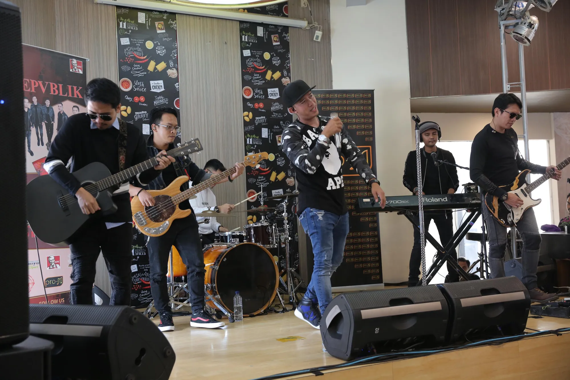 Repvblik Band. (credit: kapanlagi.com/Budy Santoso)