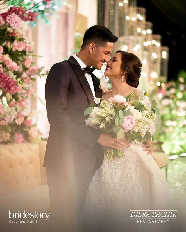 Tasya Kamila dan Randi Bachtiar menikah credit: instagram.com/tasyakamila; diearbachir