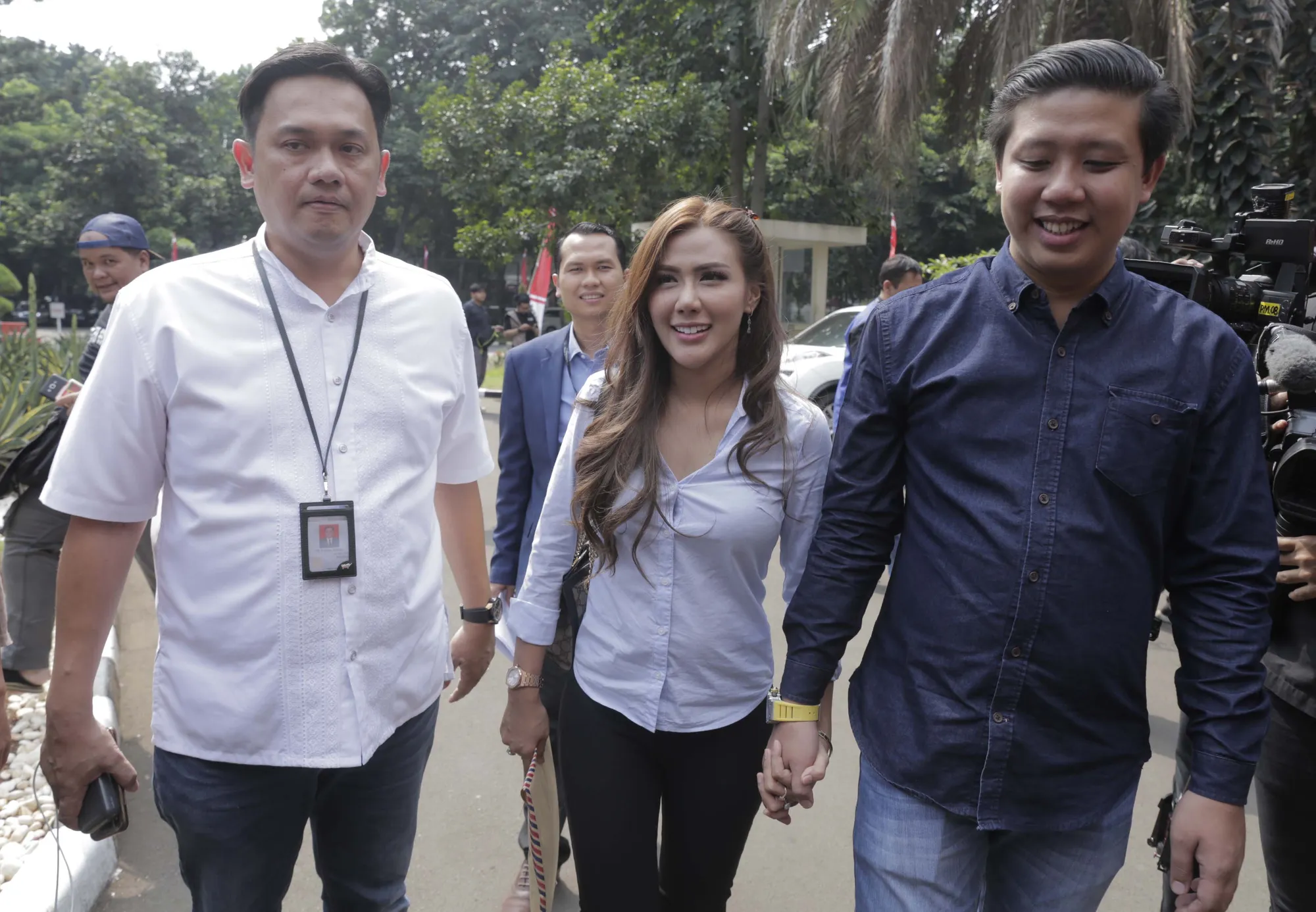 Rey Utami dan Pablo Benua © Kapanlagi/Muhammad Akrom Sukarya