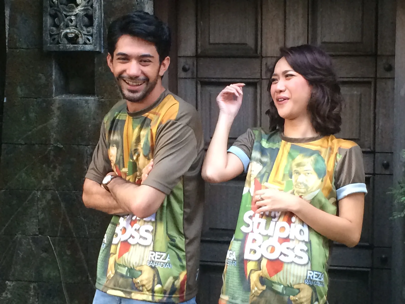 Tak seperti film-film sebelumnya, Reza Rahadian dan BCL kini siap mengocok perutmu dalam film MY STUPID BOSS © KapanLagi.com/Hendra Gunawan