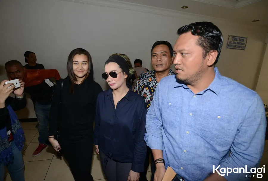 Reza jelaskan Aaliyah hanya menemaninya saja/©KapanLagi.com®/M. Akrom Sukarya