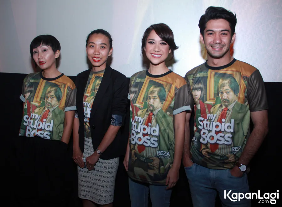 Reza Rahadian dan BCL senang film MY STUPID BOSS ditayangkan di luar negeri © KapanLagi.com®/Muhammad Akrom Sukarya