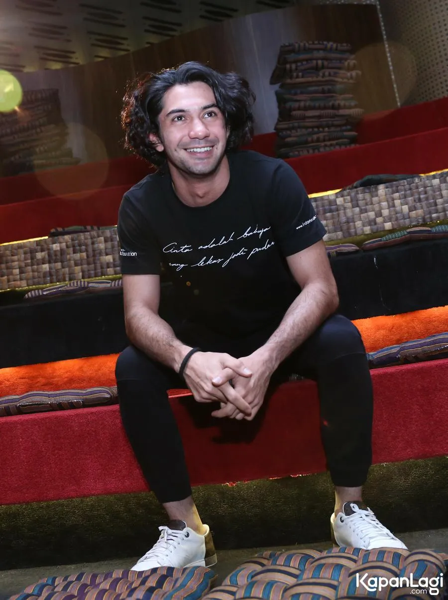 Reza Rahadian berperan sebagai sosok Chairil Anwar. ©KapanLagi.com/Agus Apriyanto