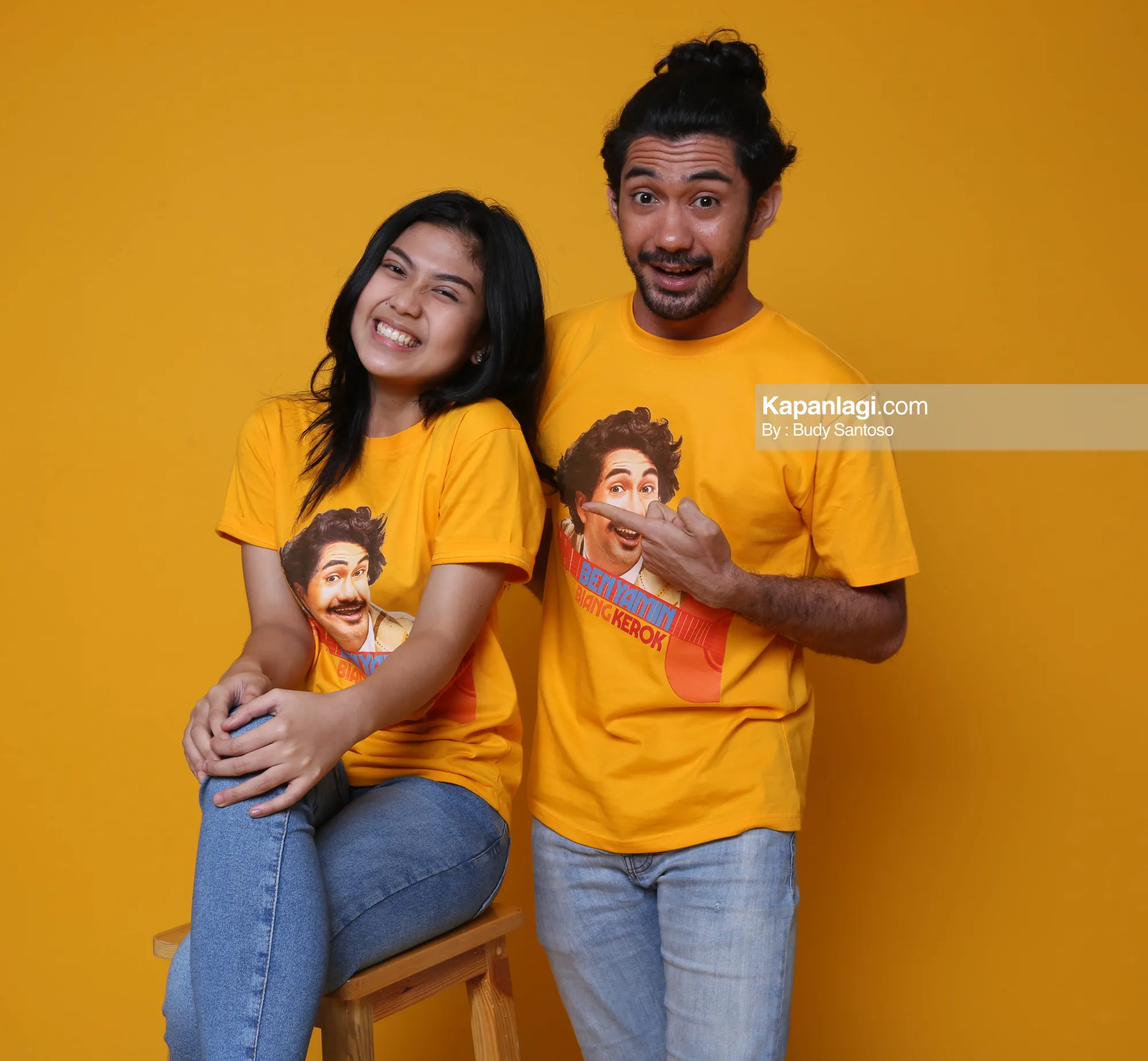 Reza Rahadian & Delia Husein © kapanlagi/Budy Santoso