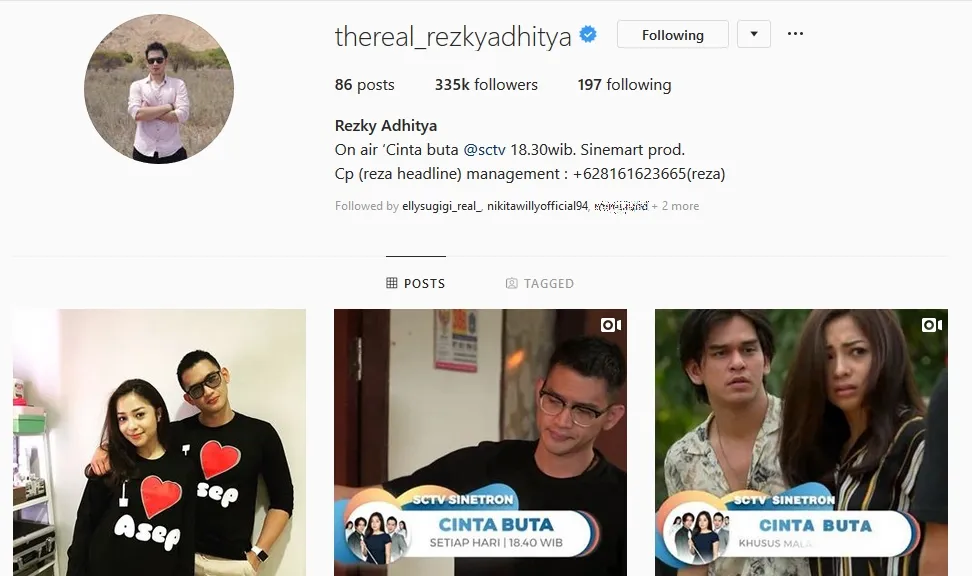 © instagram.com/thereal_rezkyadhitya